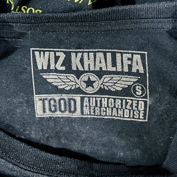 Wiz Khalifa TGOD Authorized Merch 2011 Rolling Papers Tour Concert Tee Sz Small - Picture 4 of 4